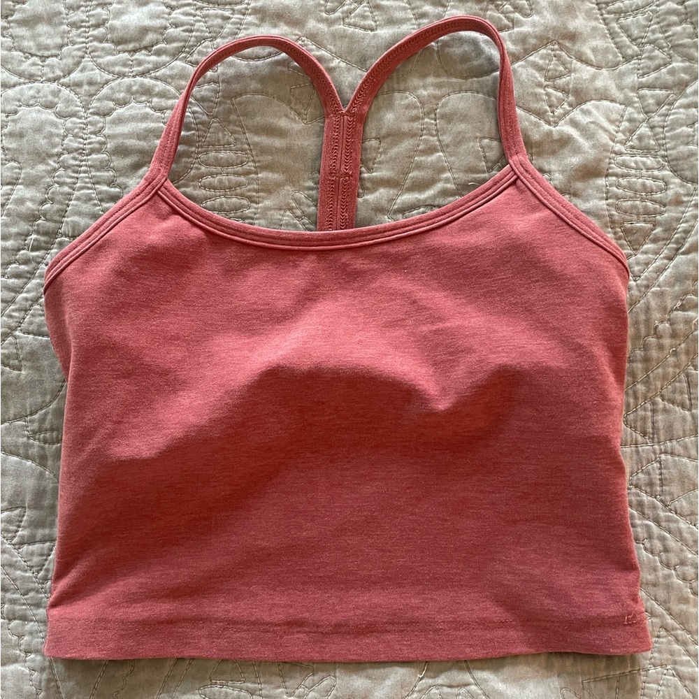 Spacedye Slim Racerback Cropped Tank
